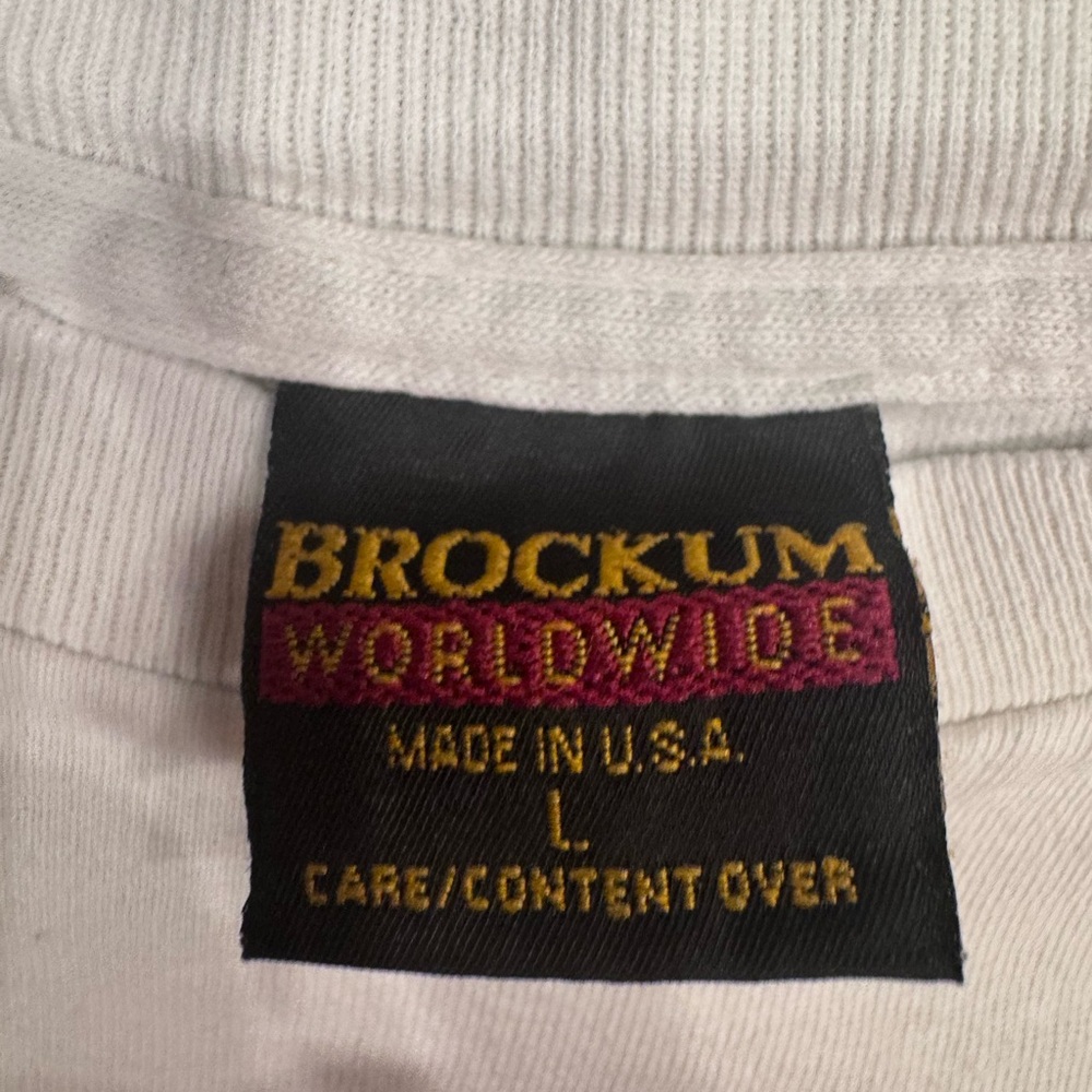 *RARE* White Rolling Stones Voodoo Lounge Tour 1995 T-shirt tour-tee - Picture 6 of 7